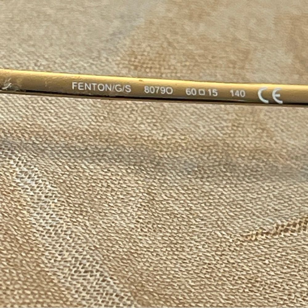 Kate Spade Fenton/G/S Sunglasses Gold / Brown Gradient - Picture 3 of 5